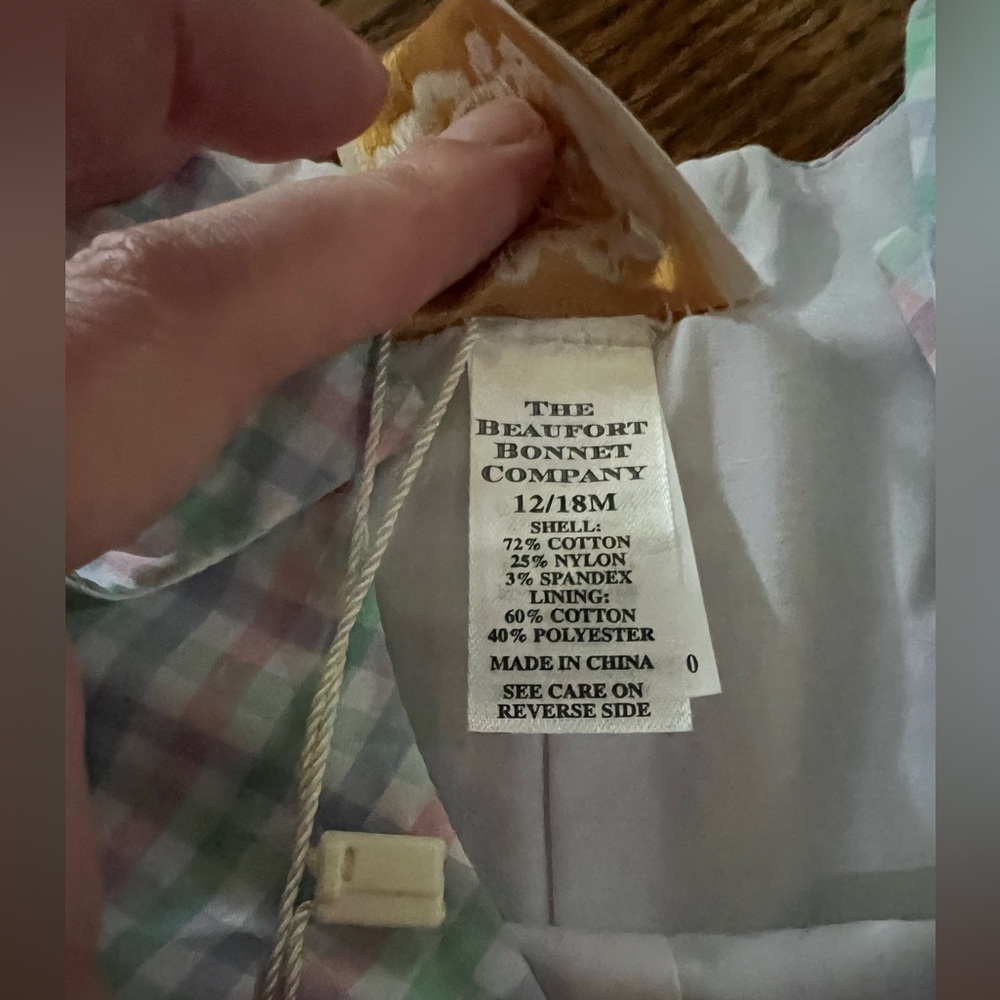 The Beaufort Bonnet Company 12-18 Jon Jon Sir Propers Preppy Plaid Boys Overalls - Picture 4 of 4